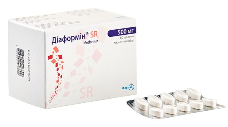 Diaformin® Sr Продукти Drugs Farmak 