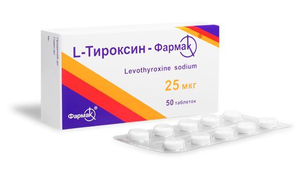 L-Thyroxine-Farmak 25 mkg (2)