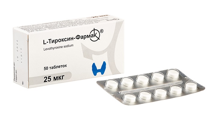 L-Тироксин-Фармак 25 мкг (1)