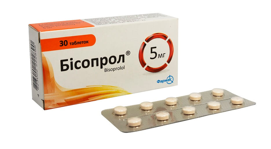Бісопрол 5 мг (1)