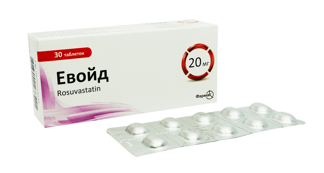 Evoid 20 mg is a fast cholesterol-lowering medicine. Instructions for use