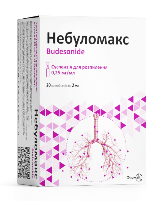 Небуломакс 0,25 мг