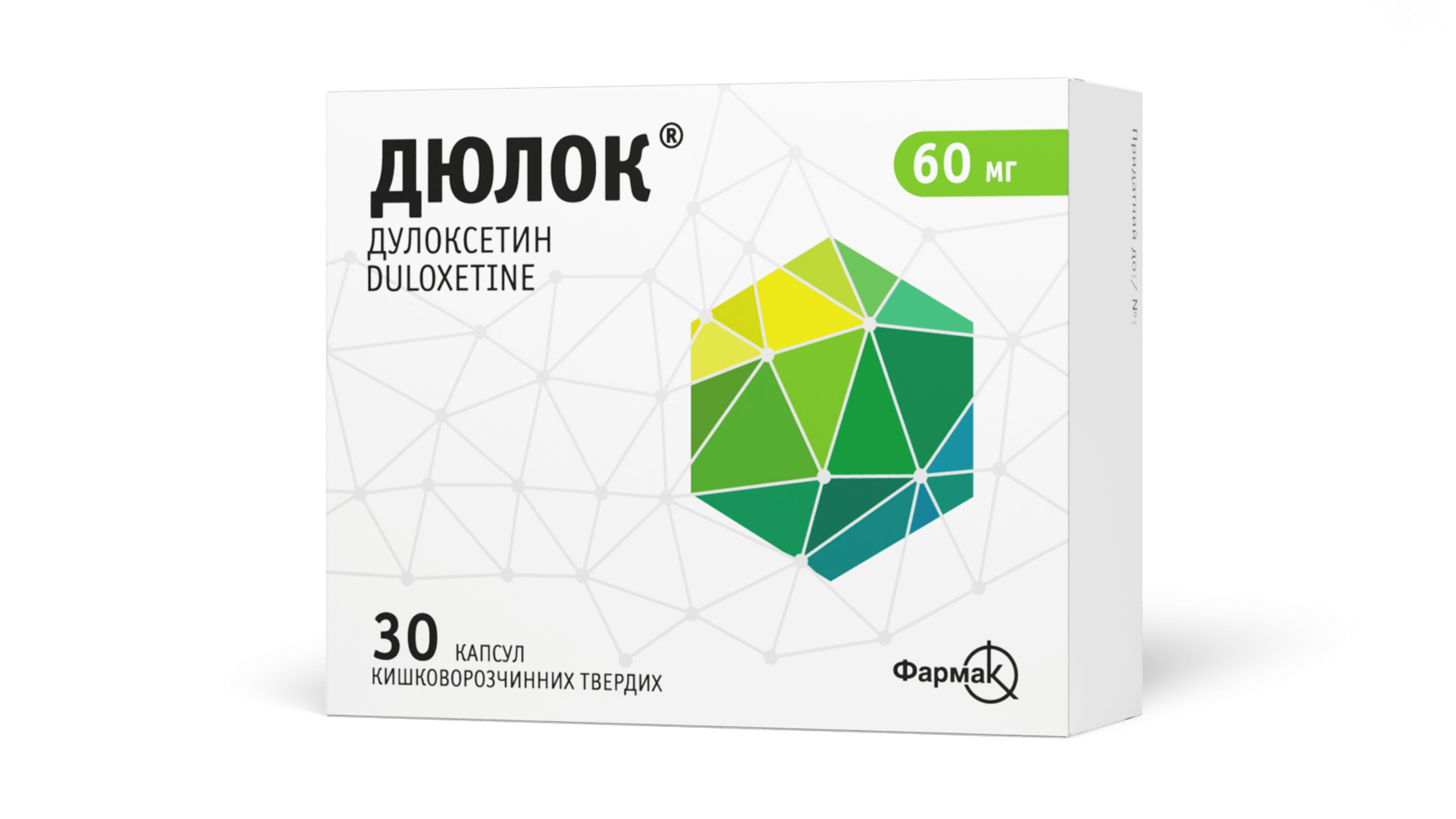 Дюлок® 60 мг (3)