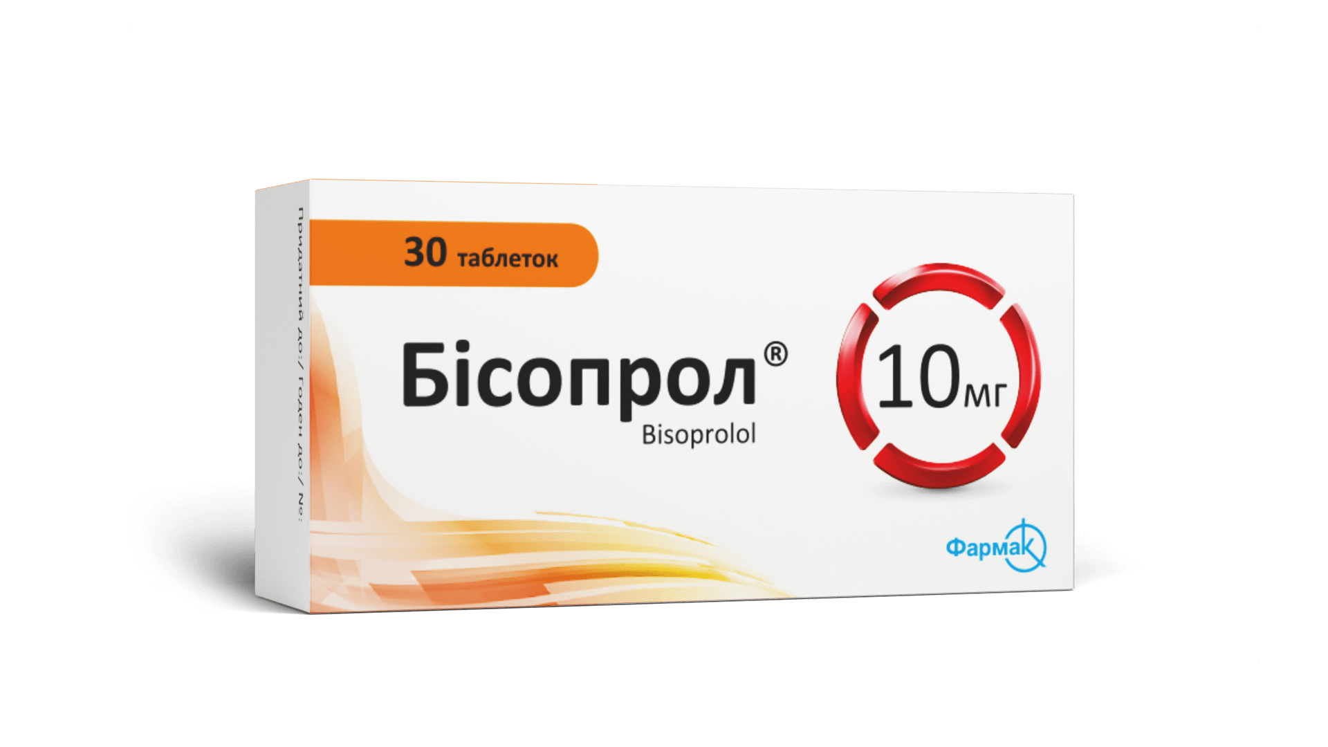 Бисопрол 10 мг (1)