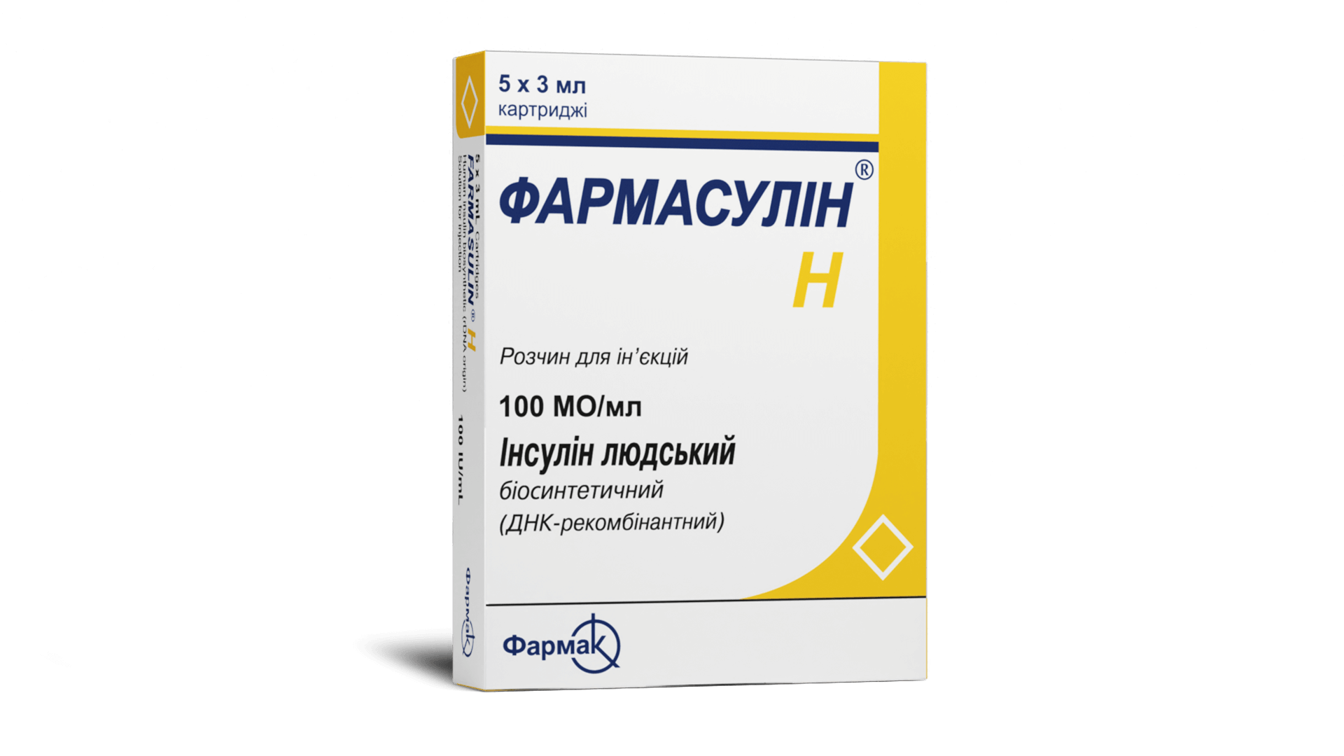 Фармасулін® Н картридж 3 мл (1)