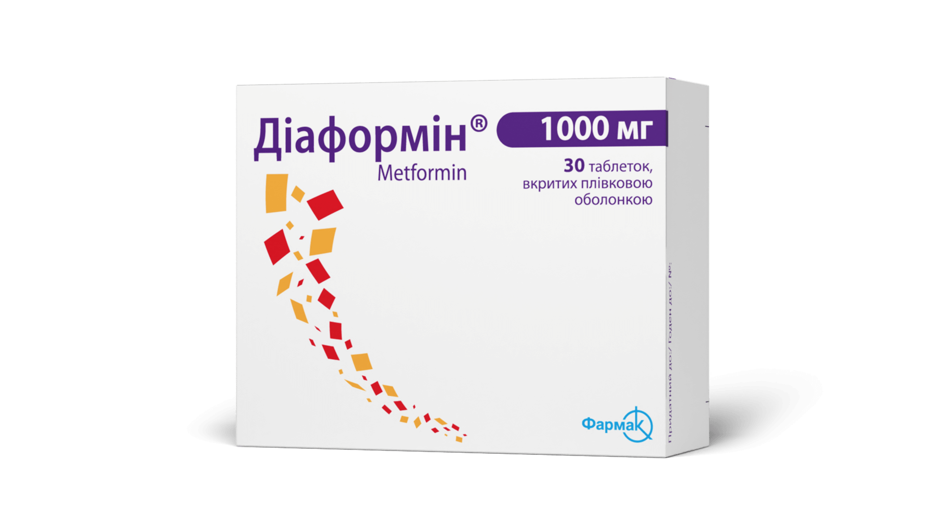 Діаформін® 1000 мг (3)