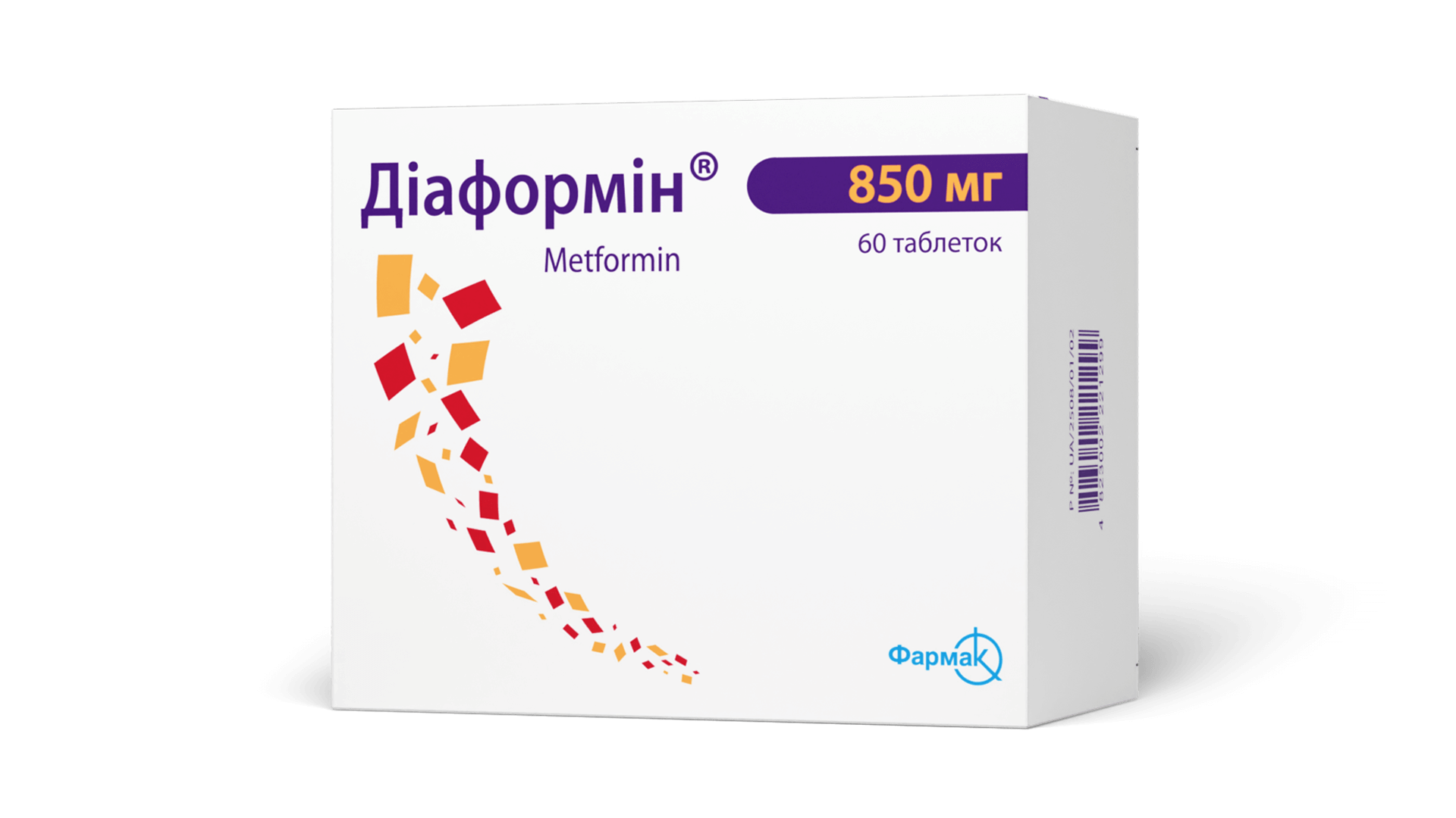 Діаформін® 850 мг (6)