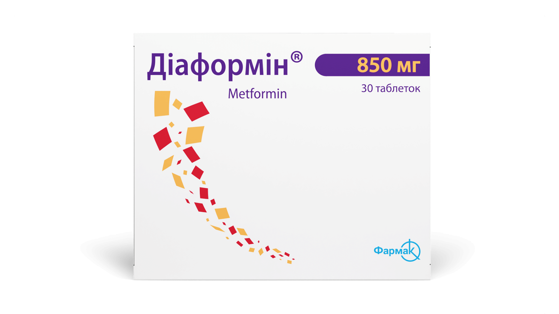 Діаформін® 850 мг (2)