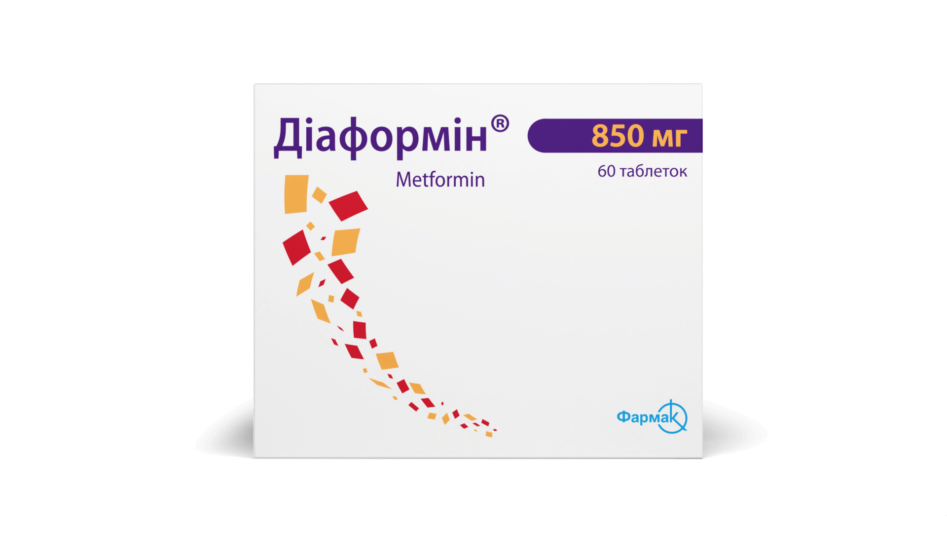 Діаформін® 850 мг (5)