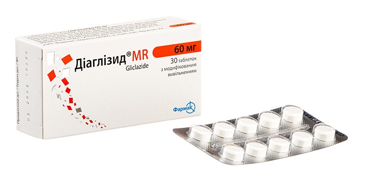 Діаглізид® МR 60 мг (1)