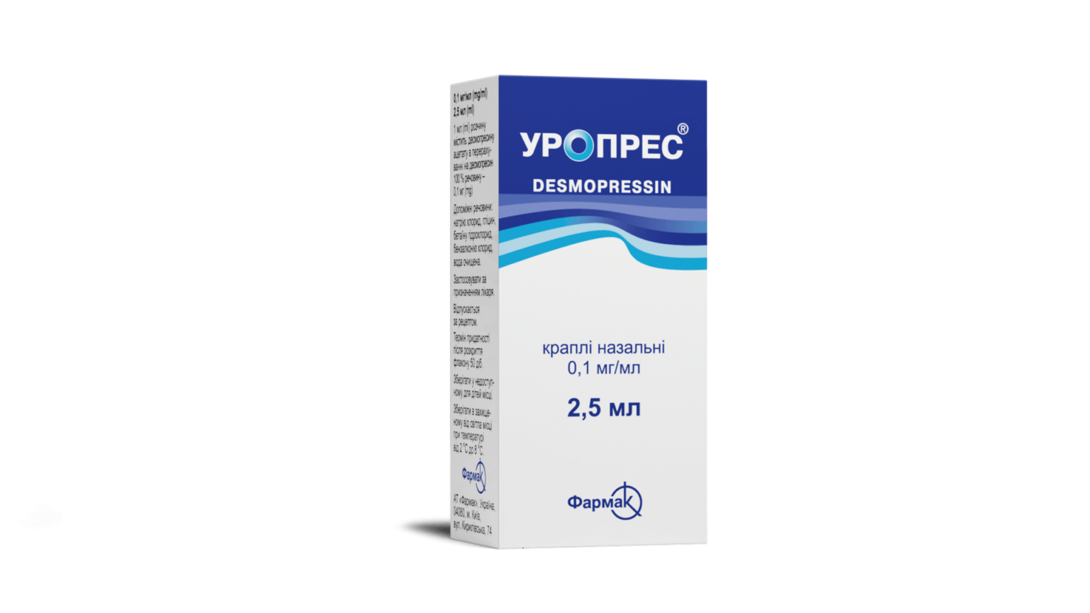 Лікарський засіб Уропрес® (краплі) . Інструкція виробника. Ціна у аптеках