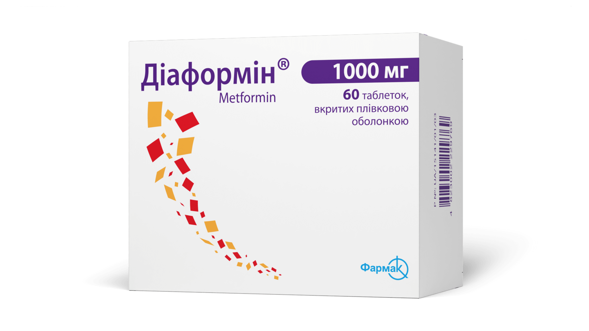 Діаформін® 1000 мг (3)