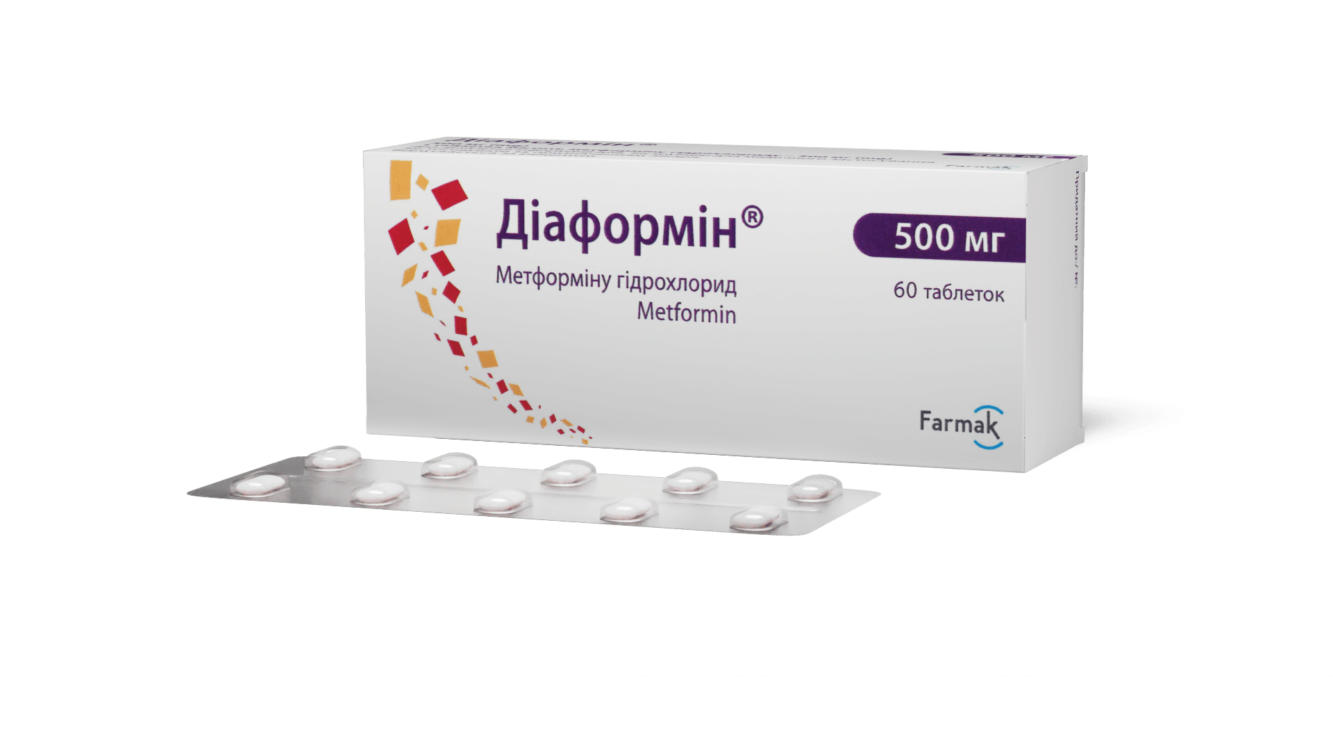 Диаформин® 500 мг (6)