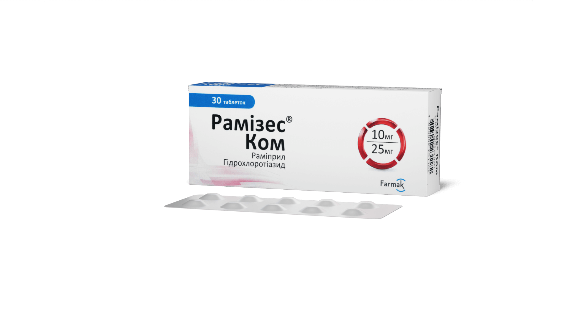 Рамізес® Ком 5 мг/25 мг (3)