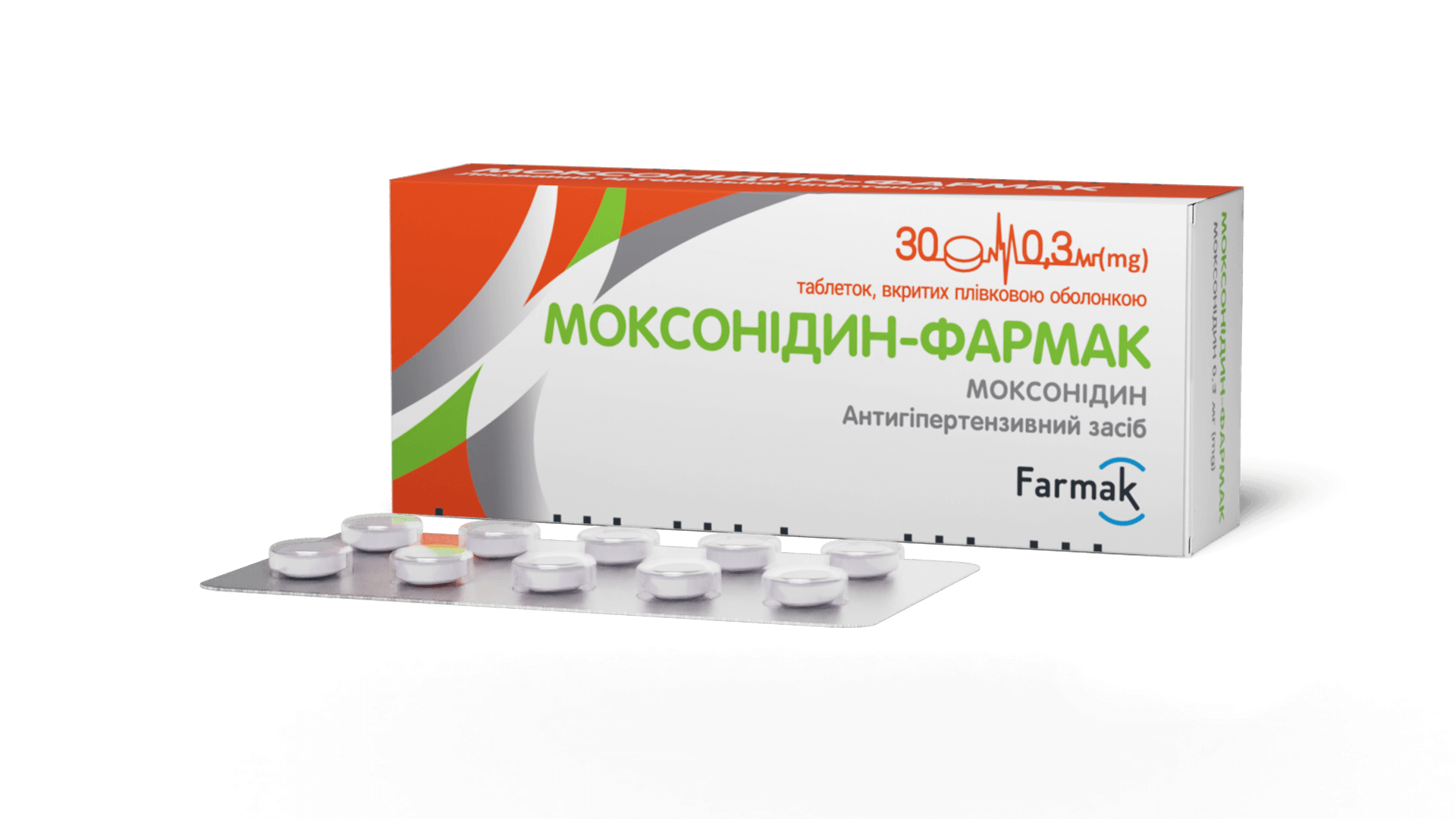 Моксонидин-Фармак 0,3 мг (3)