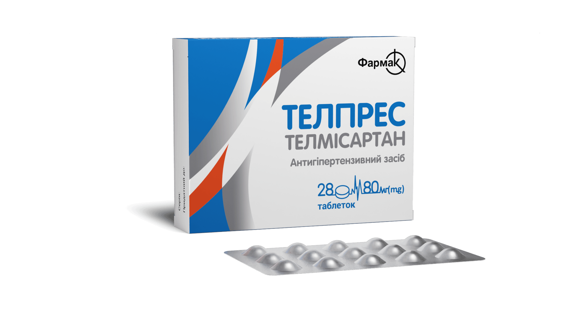 Телпрес 80 мг (1)