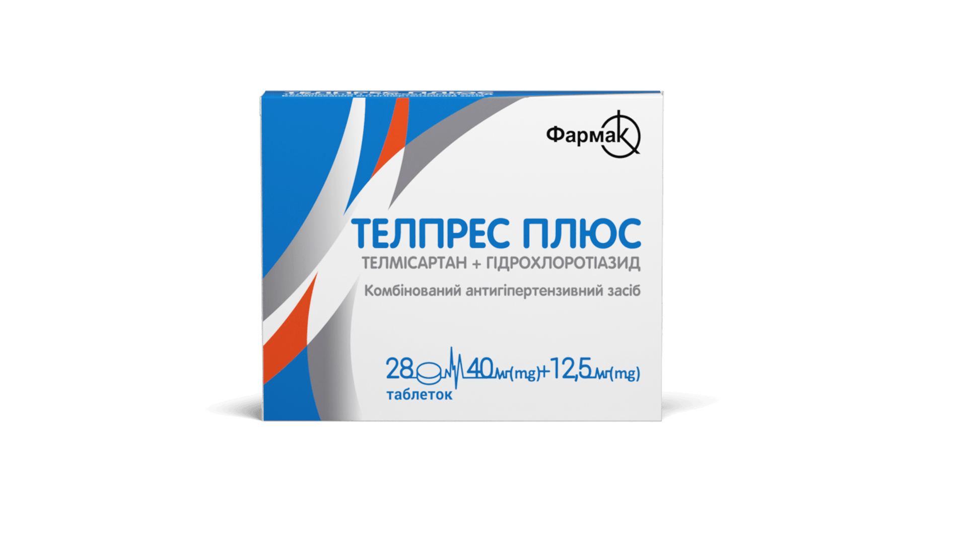 Телпрес Плюс 40 мг/12,5 мг (2)