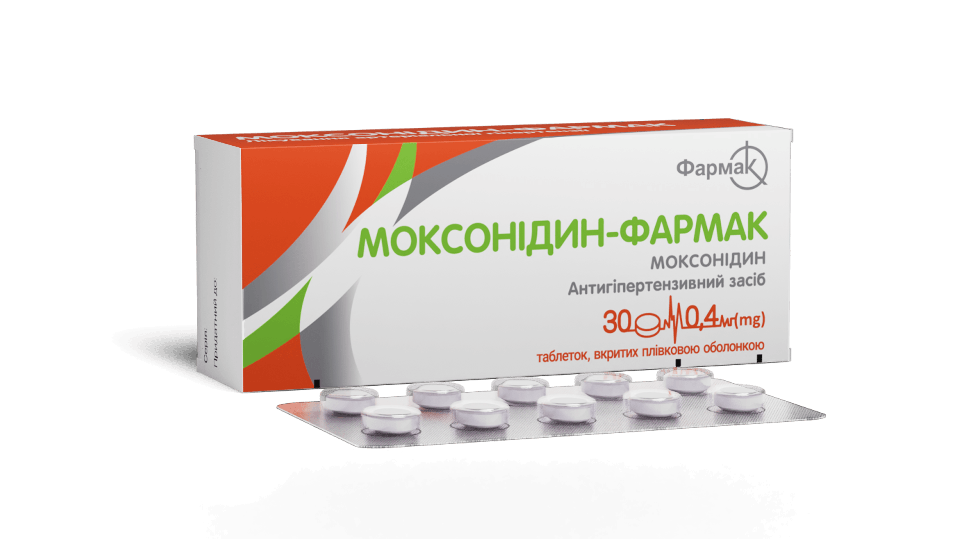 Моксонідин-Фармак 0,4 мг (1)
