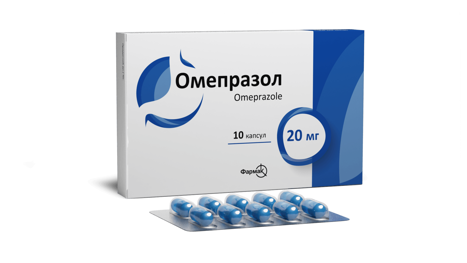 Омепразол 20 мг (4)