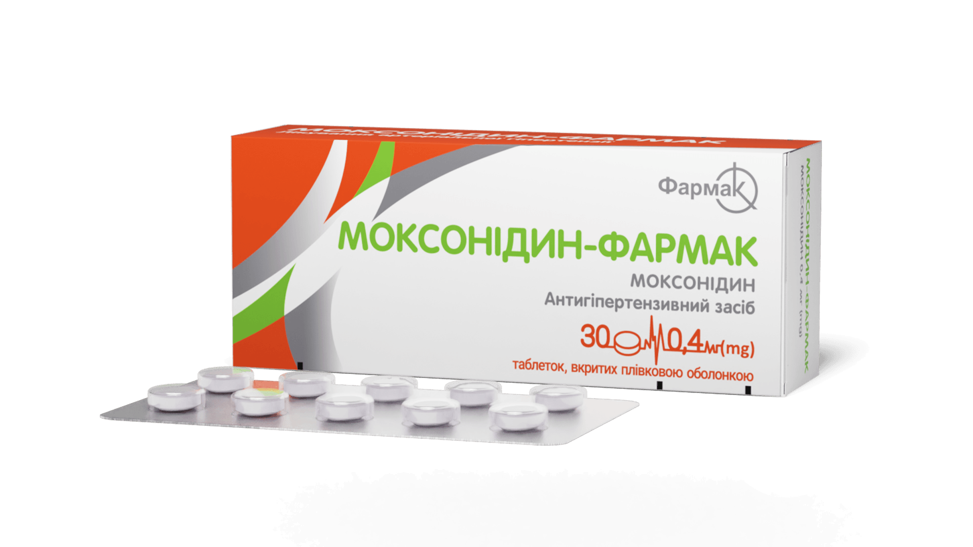 Моксонідин-Фармак 0,4 мг (3)