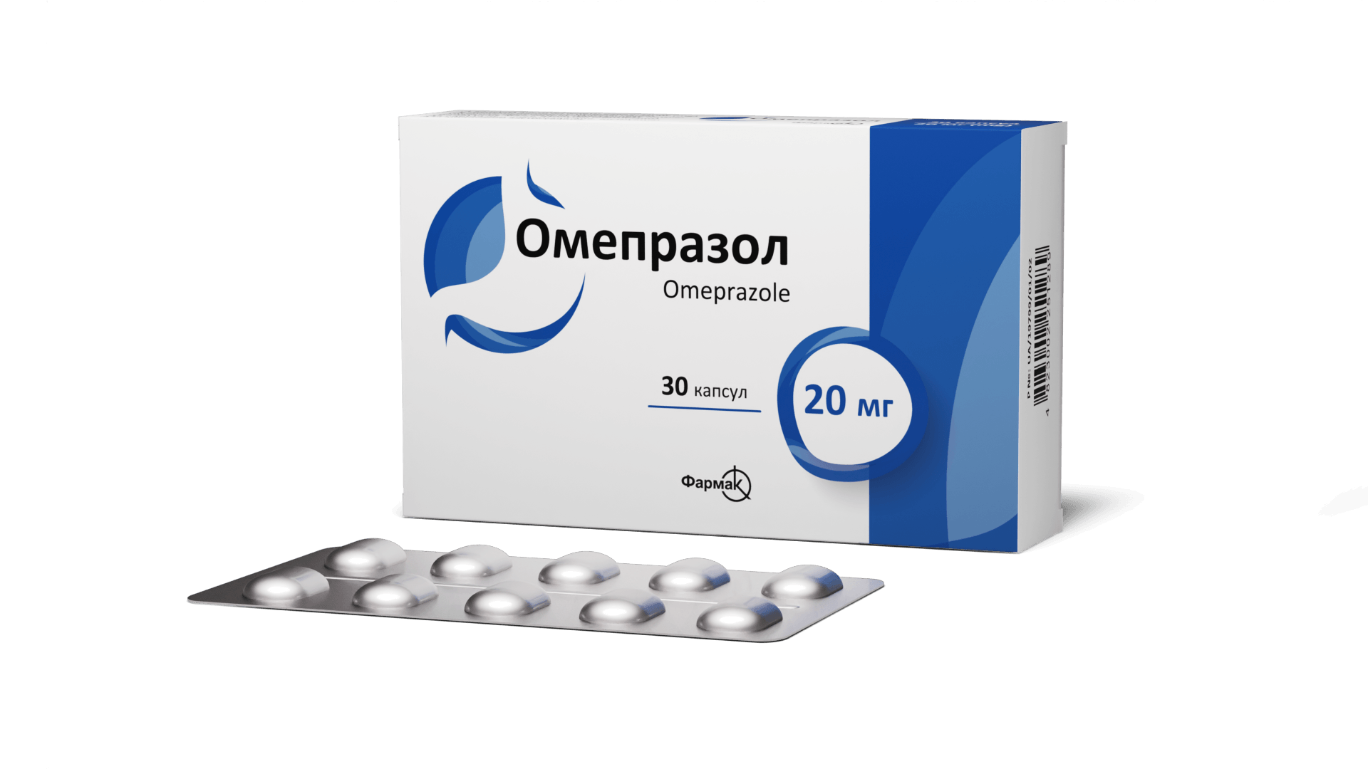 Омепразол 20 мг (6)