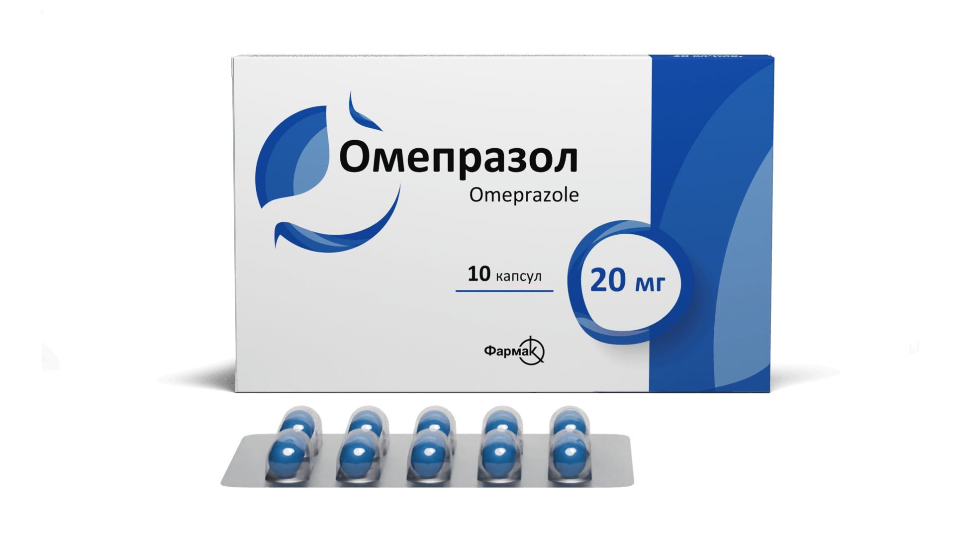 Омепразол 20 мг (5)
