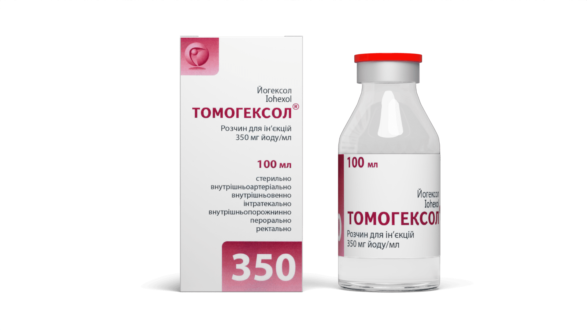 Томогексол® 350 мг йоду/мл флакон 100 мл, 200 мл, 500 мл (2)