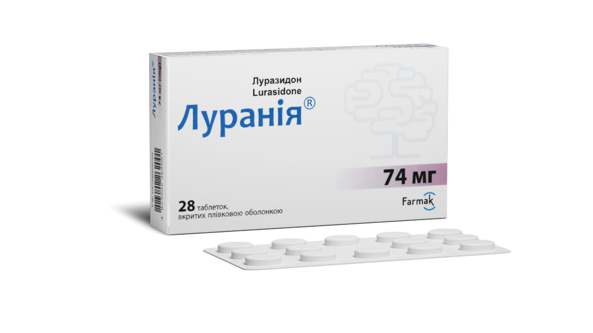 Луранія® (таблетки 74 мг) (1)
