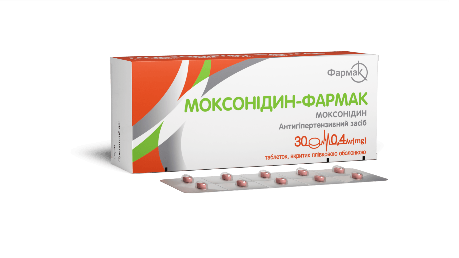 Моксонідин-Фармак 0,4 мг (1)