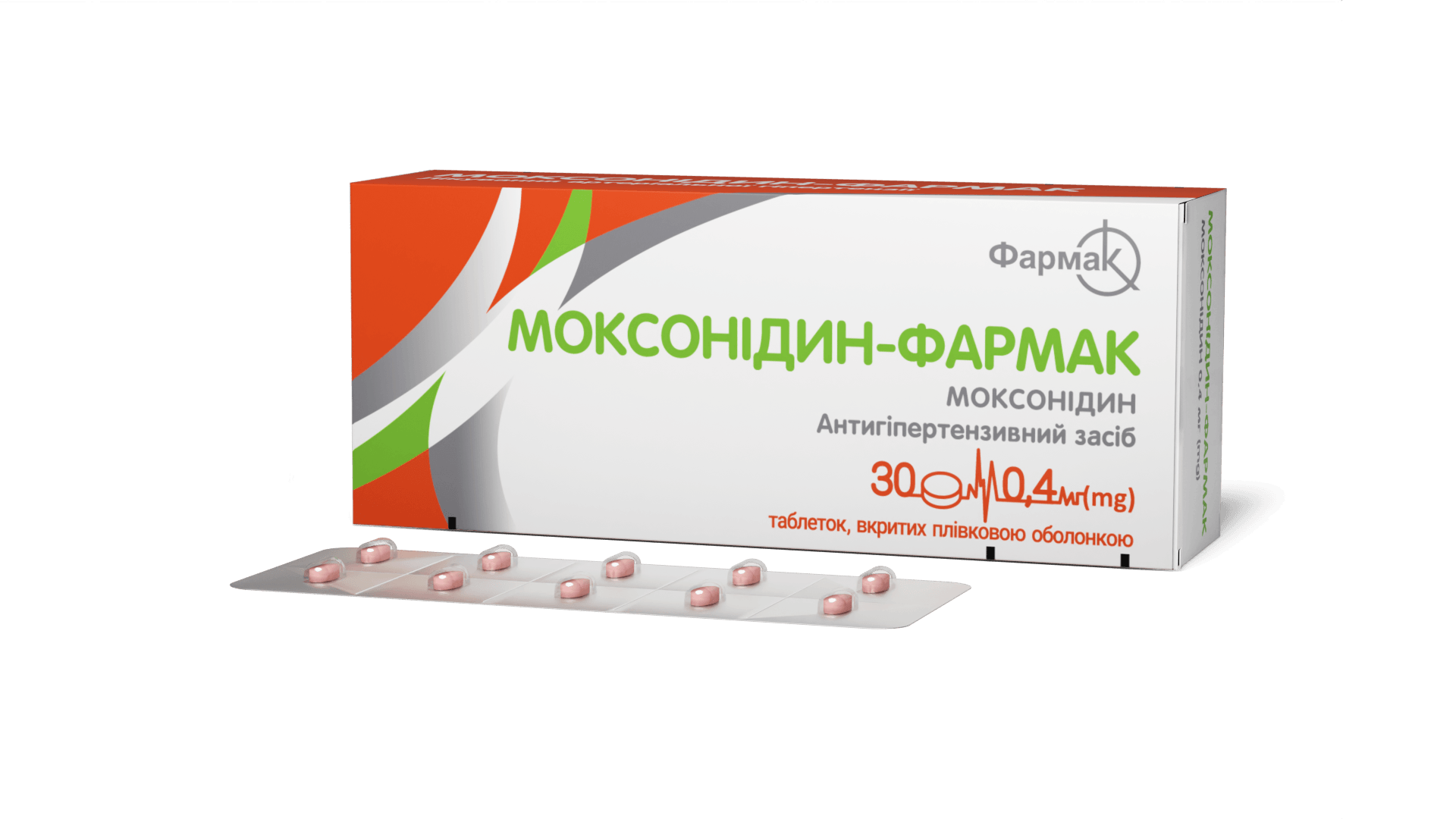 Моксонідин-Фармак 0,4 мг (3)